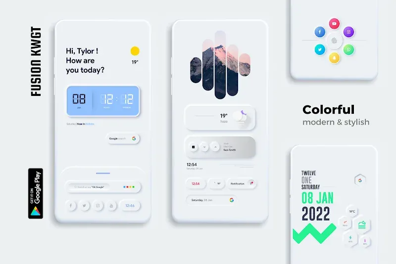 FusiOn for KWGT screenshot 5