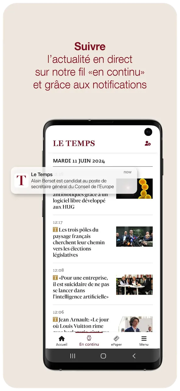 Le Temps screenshot 3