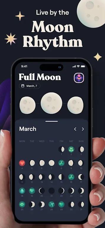 Moonly App screenshot 2