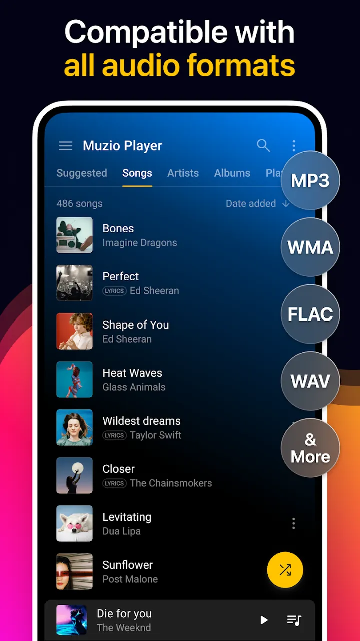 Muzio Player screenshot 3