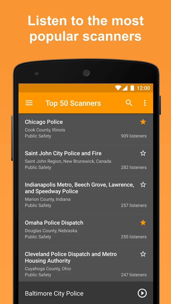 Scanner Radio - Police Scanner screenshot 4