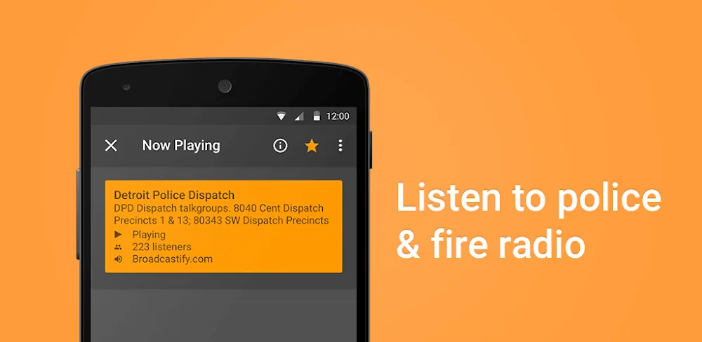 Scanner Radio - Police Scanner screenshot 1