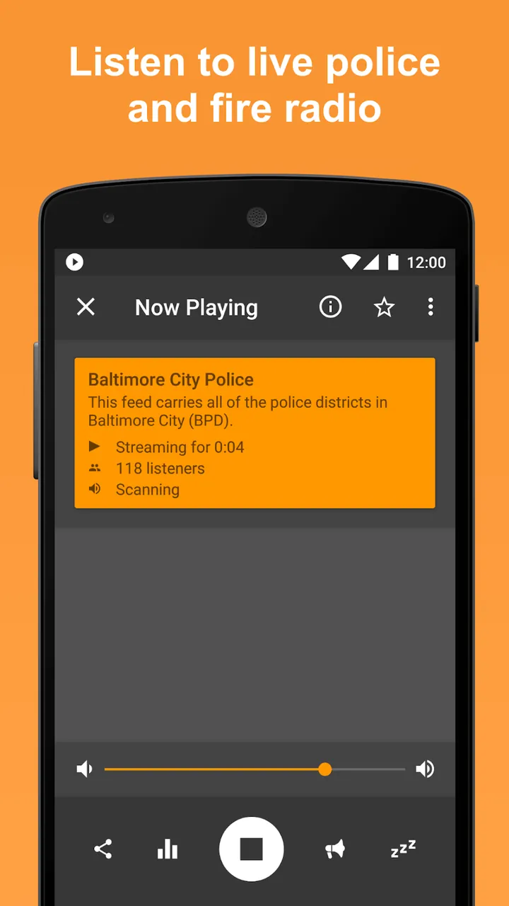 Scanner Radio - Police Scanner screenshot 2