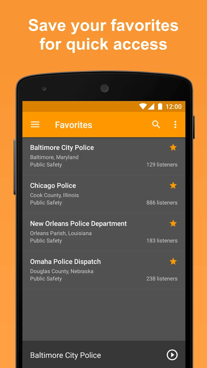 Scanner Radio - Police Scanner screenshot 7