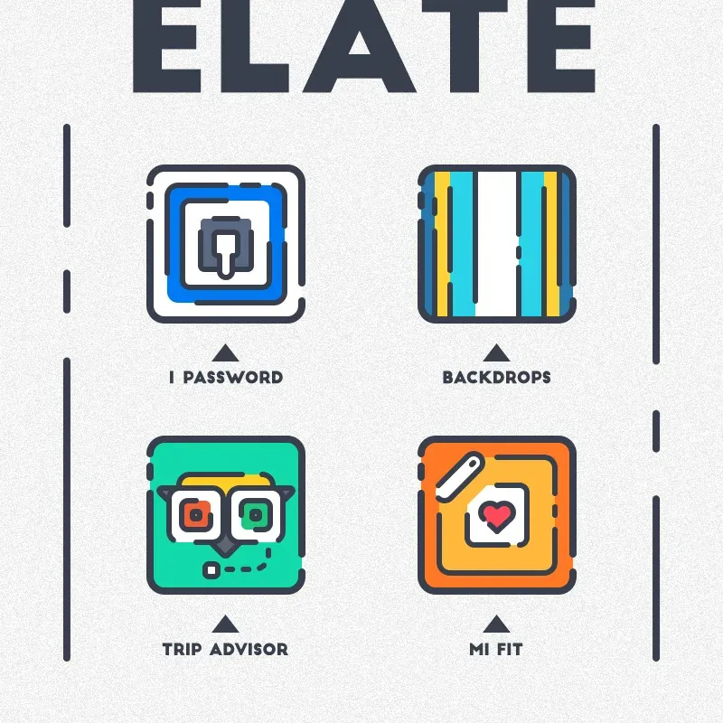 Elate Icon Pack screenshot 6