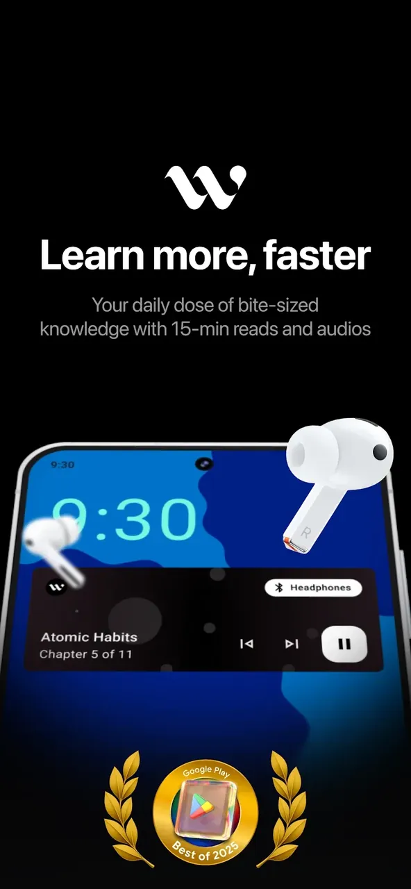 Wiser - 15 minutes Audio Books screenshot 2