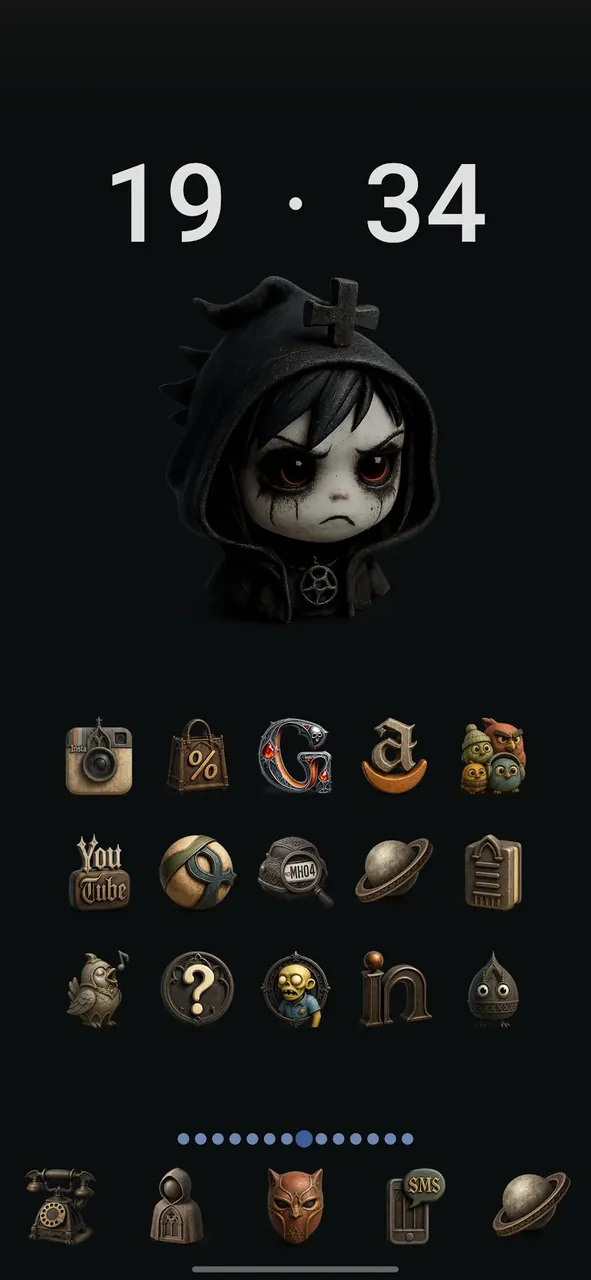 Goth - Icon Pack screenshot 6