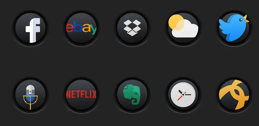 DarkonPD - Icon Pack screenshot 1