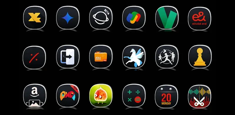 1UI7 DarkR Icon Pack screenshot 3