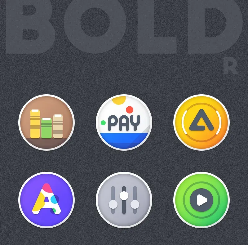 Boldr Icon Pack screenshot 3