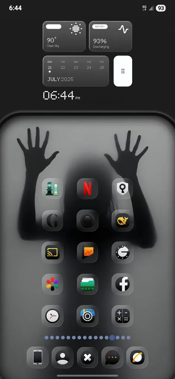 Darko Glass Icon Pack screenshot 2