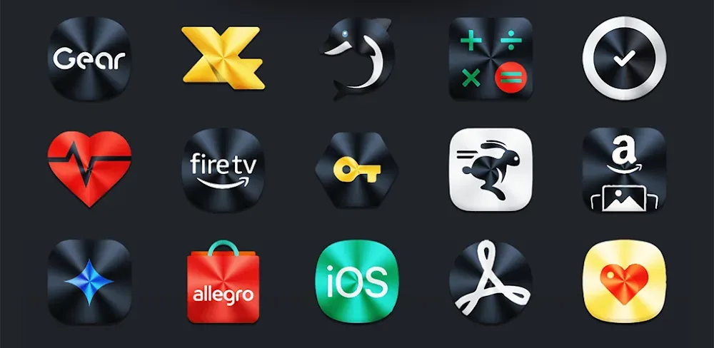 Darko Metal Icon Pack screenshot 1