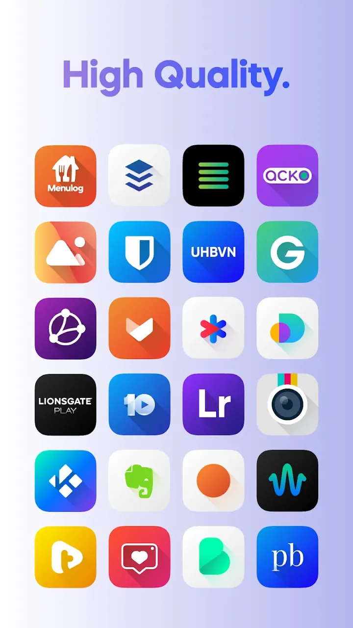 Pixelux Plus Icon Pack screenshot 3