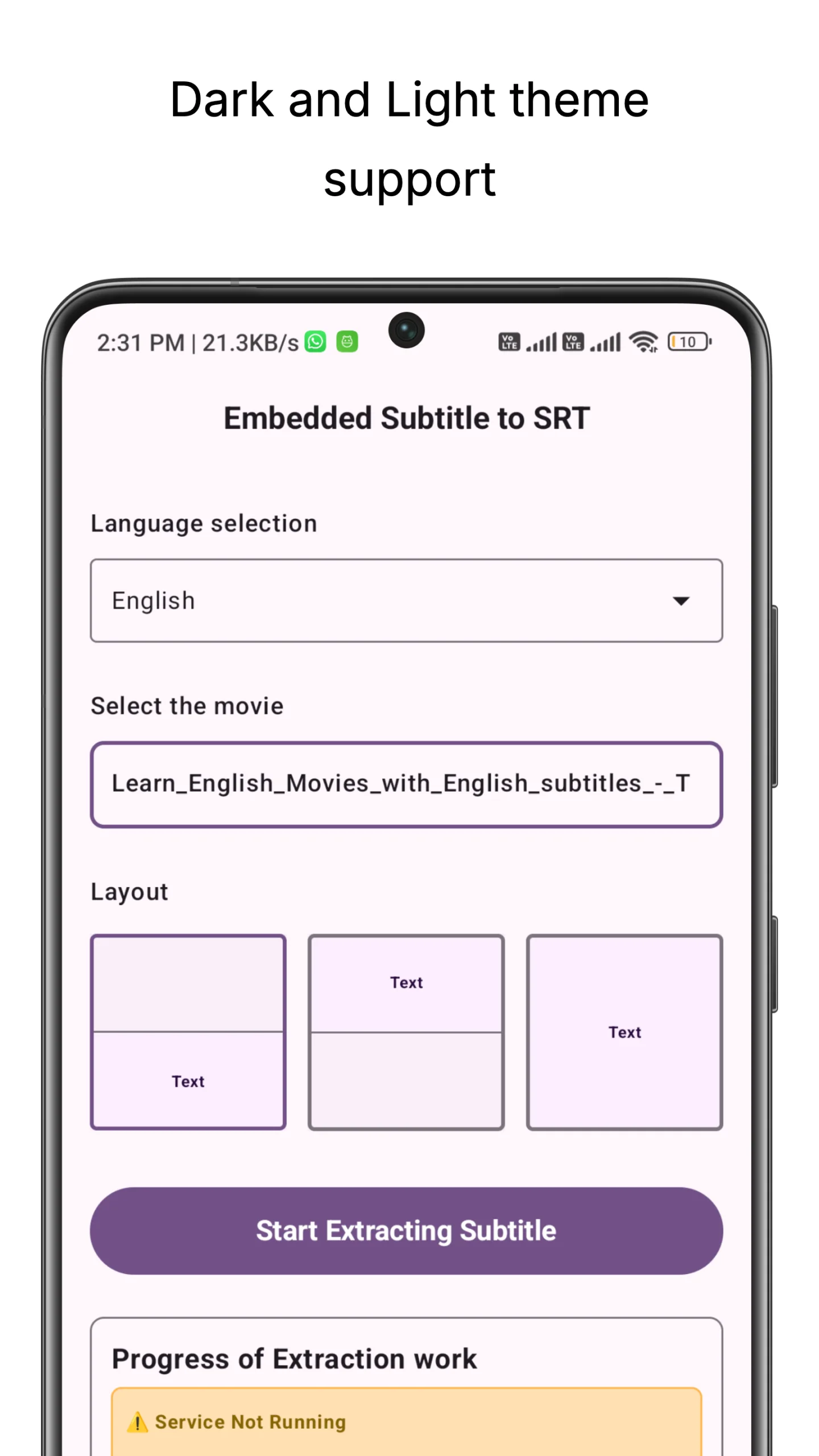 Burned-in Subtitle Extractor screenshot 5