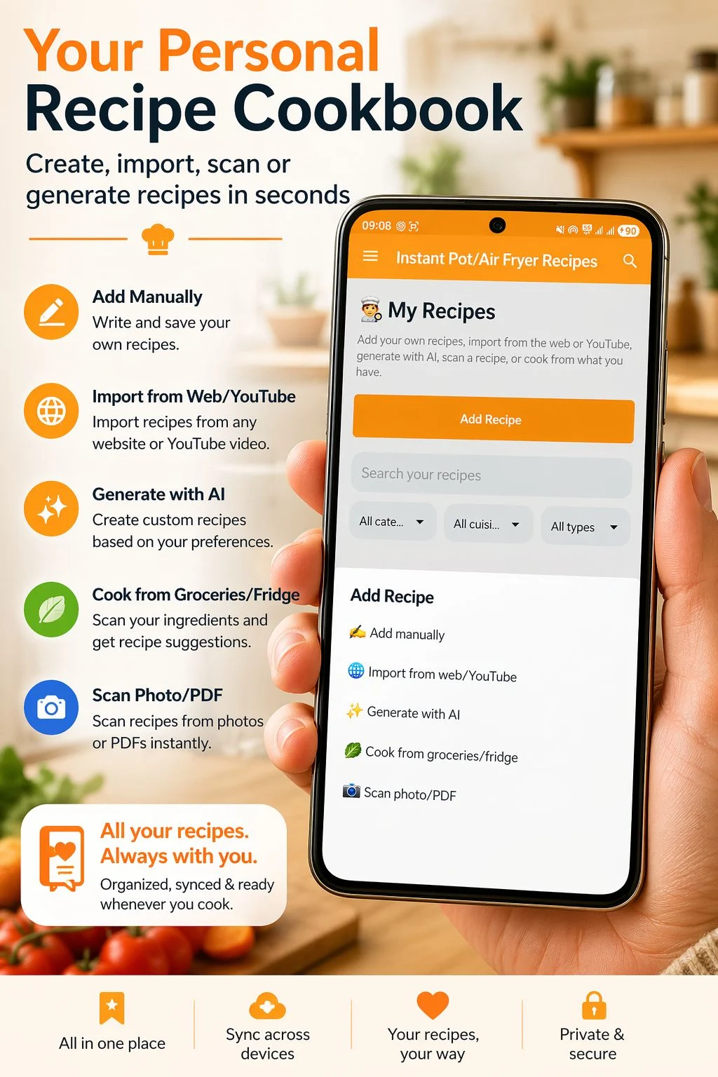 Instant Pot/Air Fryer Recipes screenshot 2