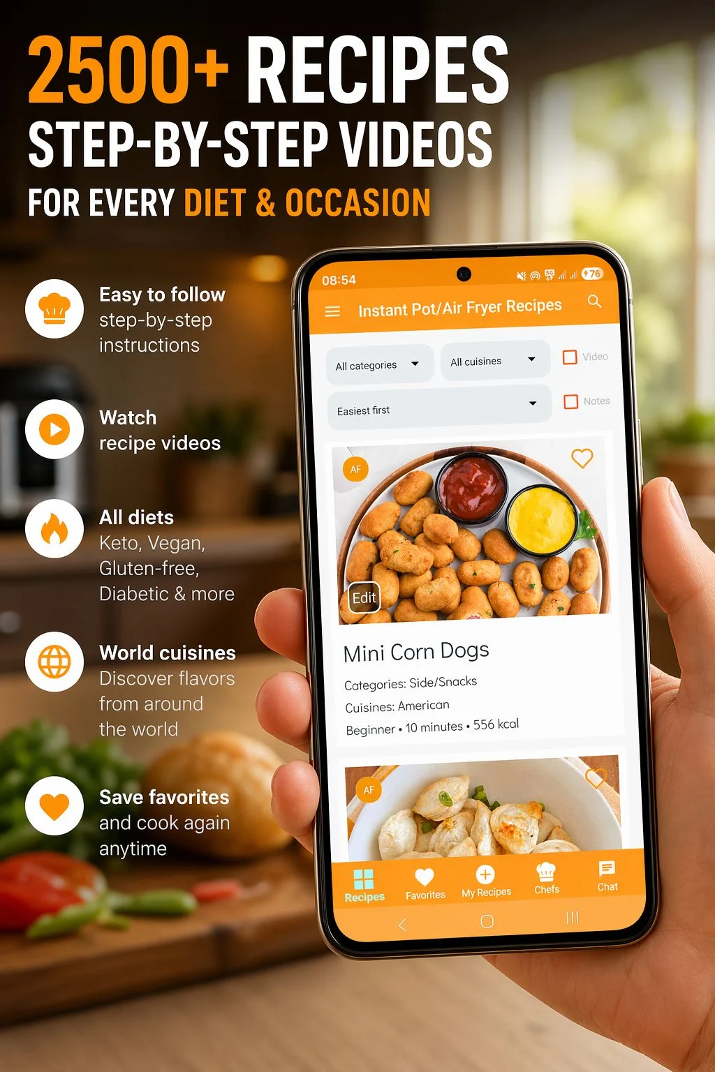 Instant Pot/Air Fryer Recipes screenshot 1