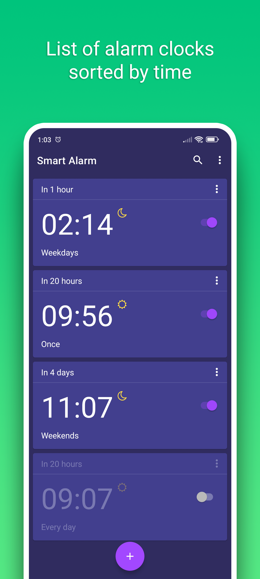 Smart Alarm Clock screenshot 2
