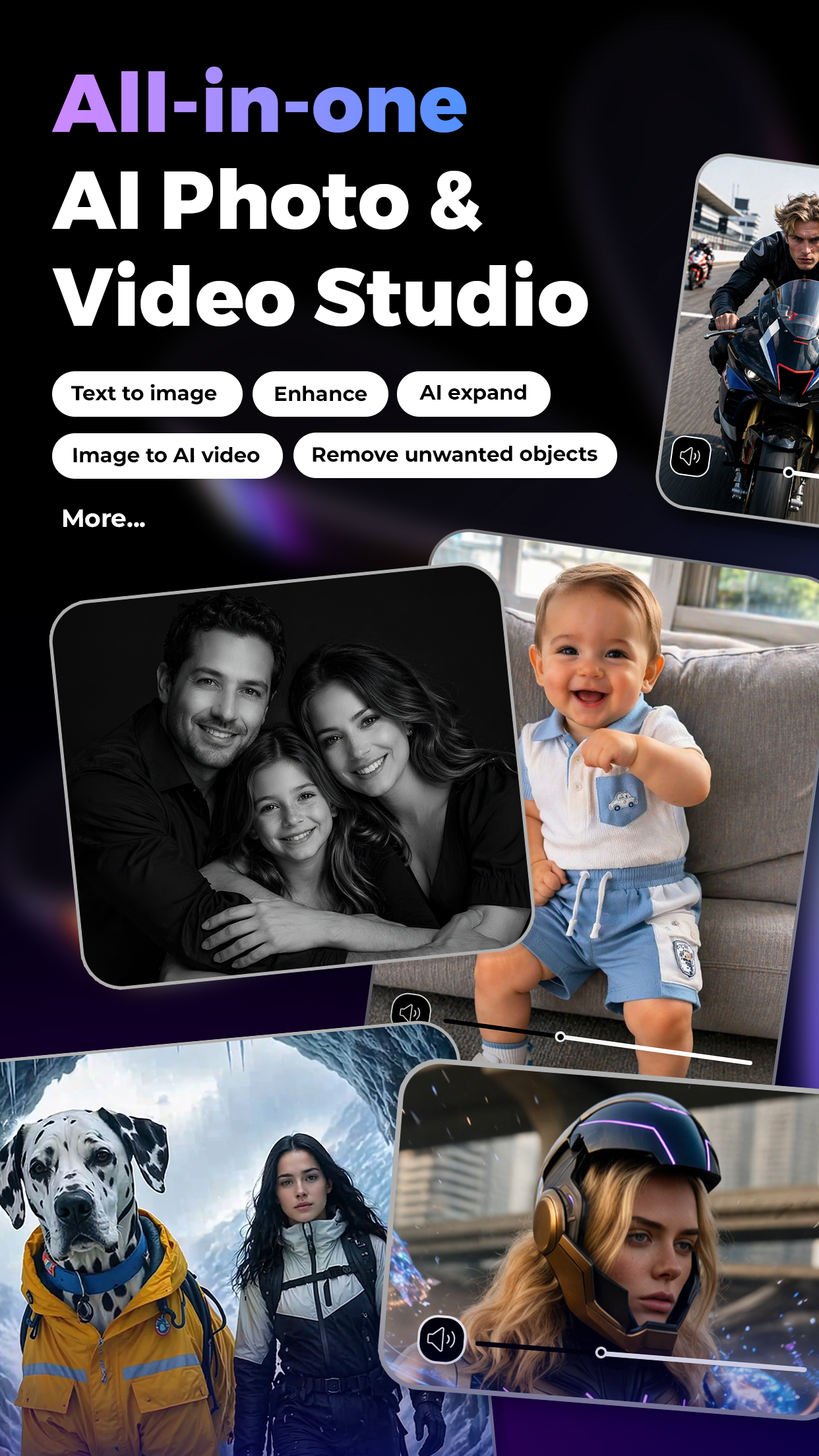 Holix: AI Photo & Video Maker screenshot 1