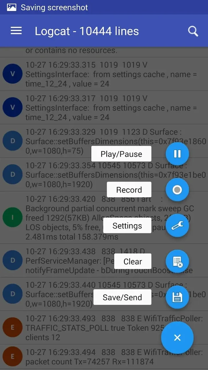 Logcat Extreme Pro screenshot 6