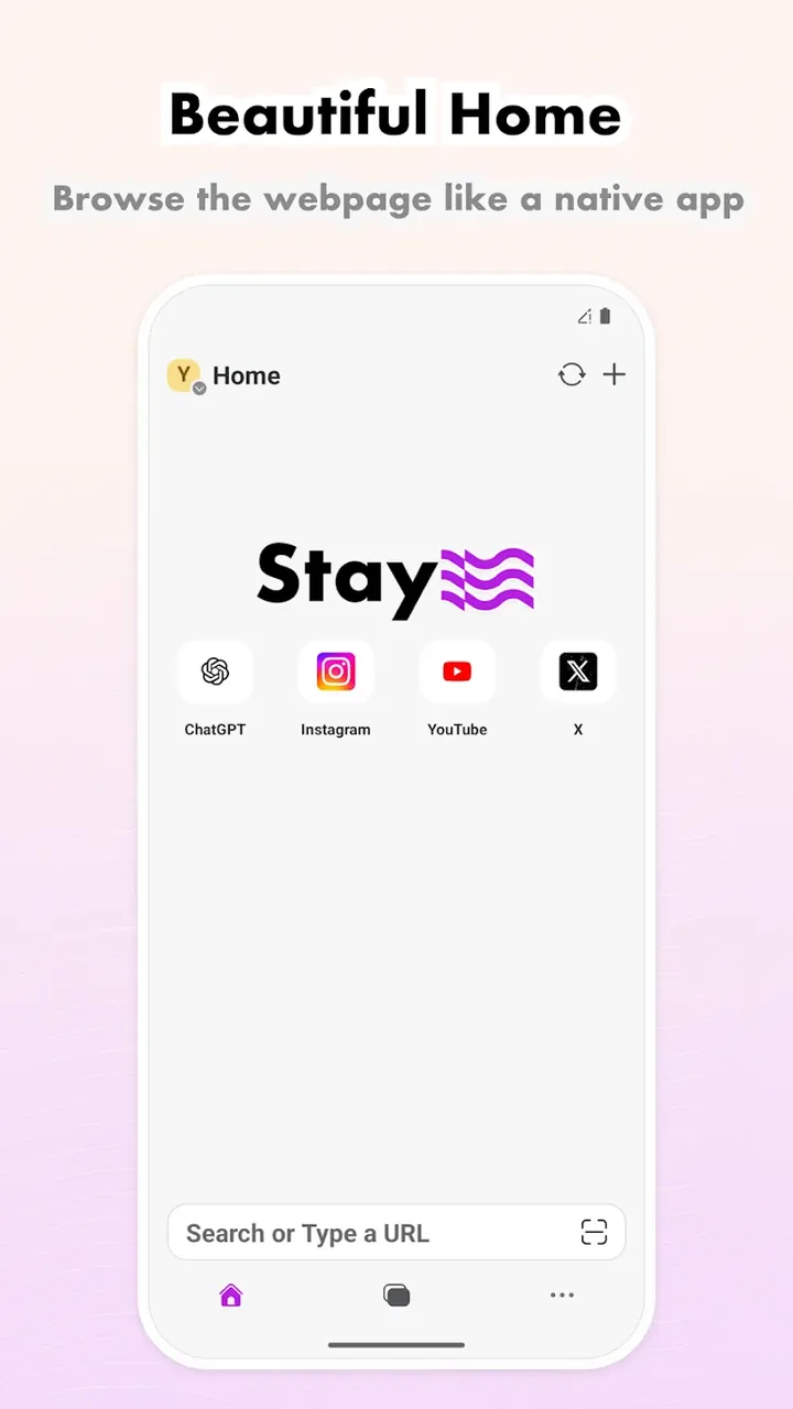 Stay Browser screenshot 2