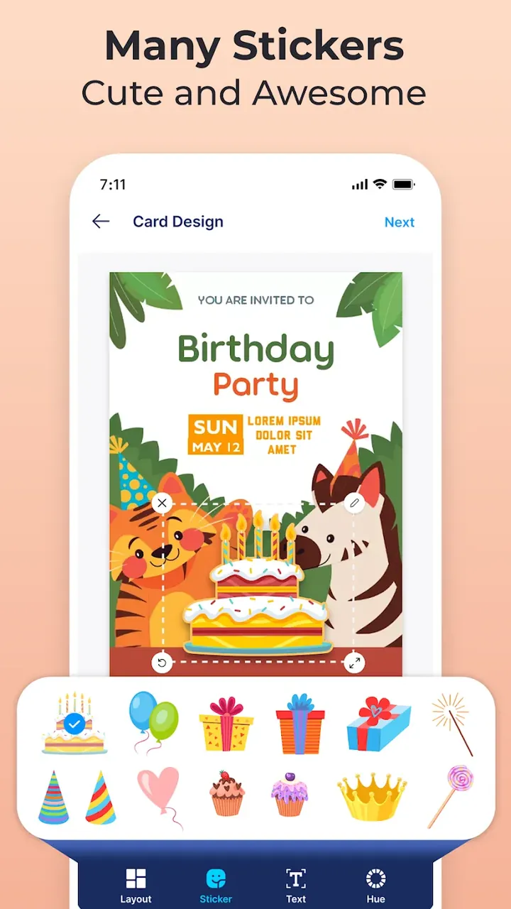 Invitation Maker & Card Design screenshot 5