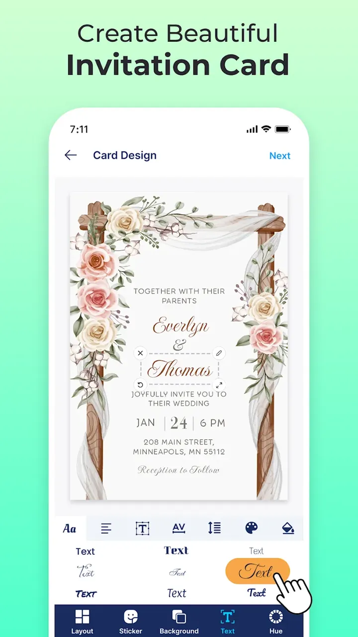 Invitation Maker & Card Design screenshot 3