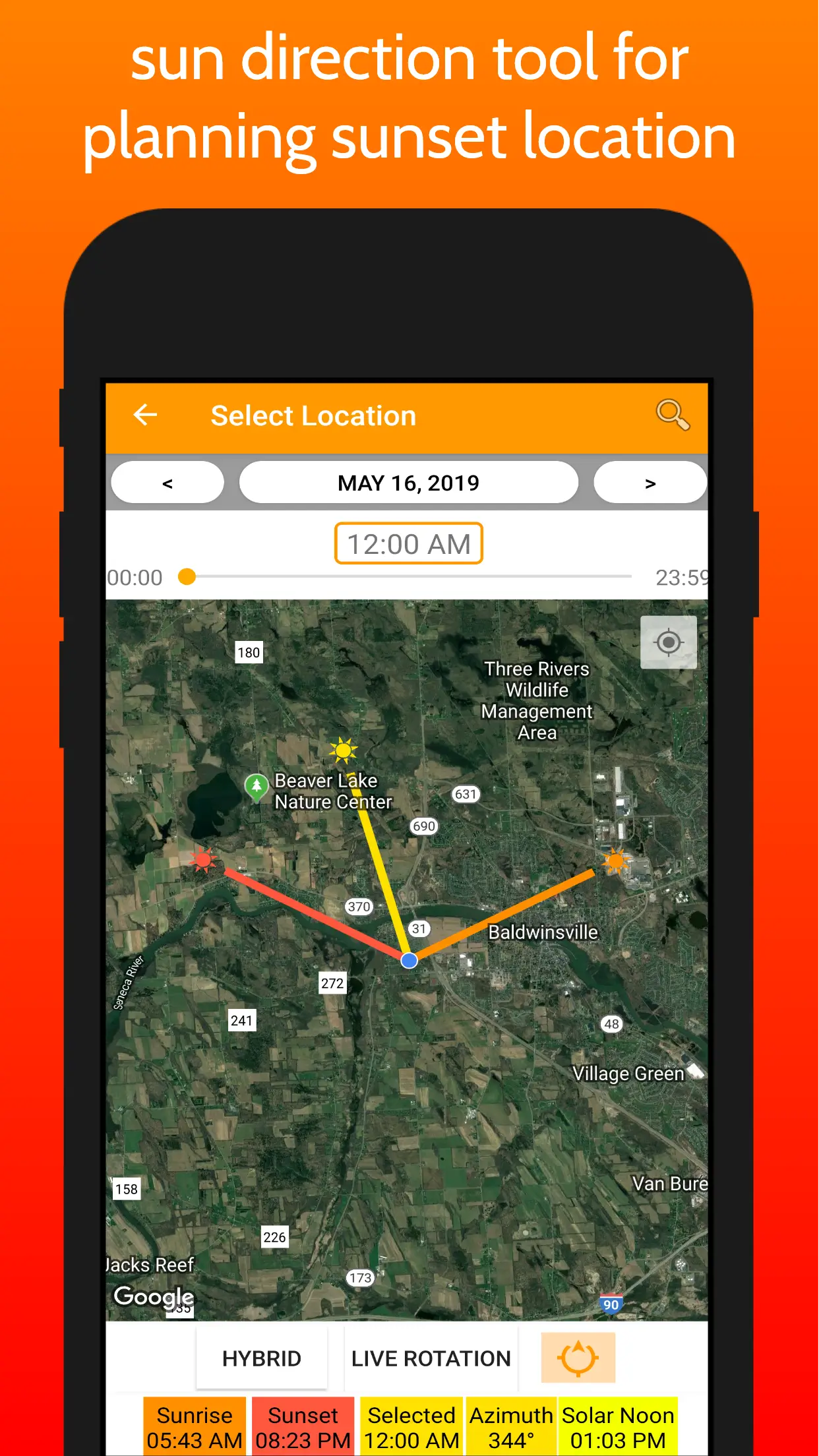 SkyCandy - Sunset Forecast App screenshot 3