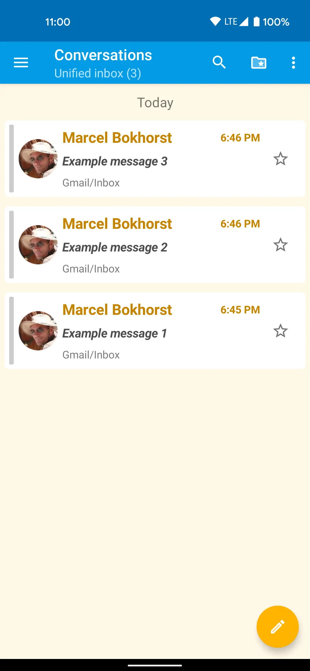 FairEmail, privacy aware email screenshot 3