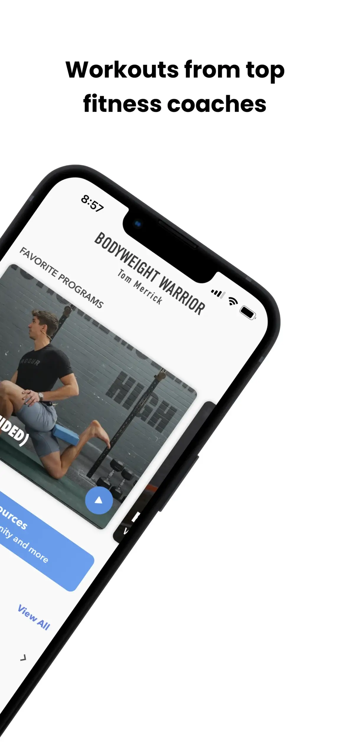 Trybe - Workout Programs & Log screenshot 2