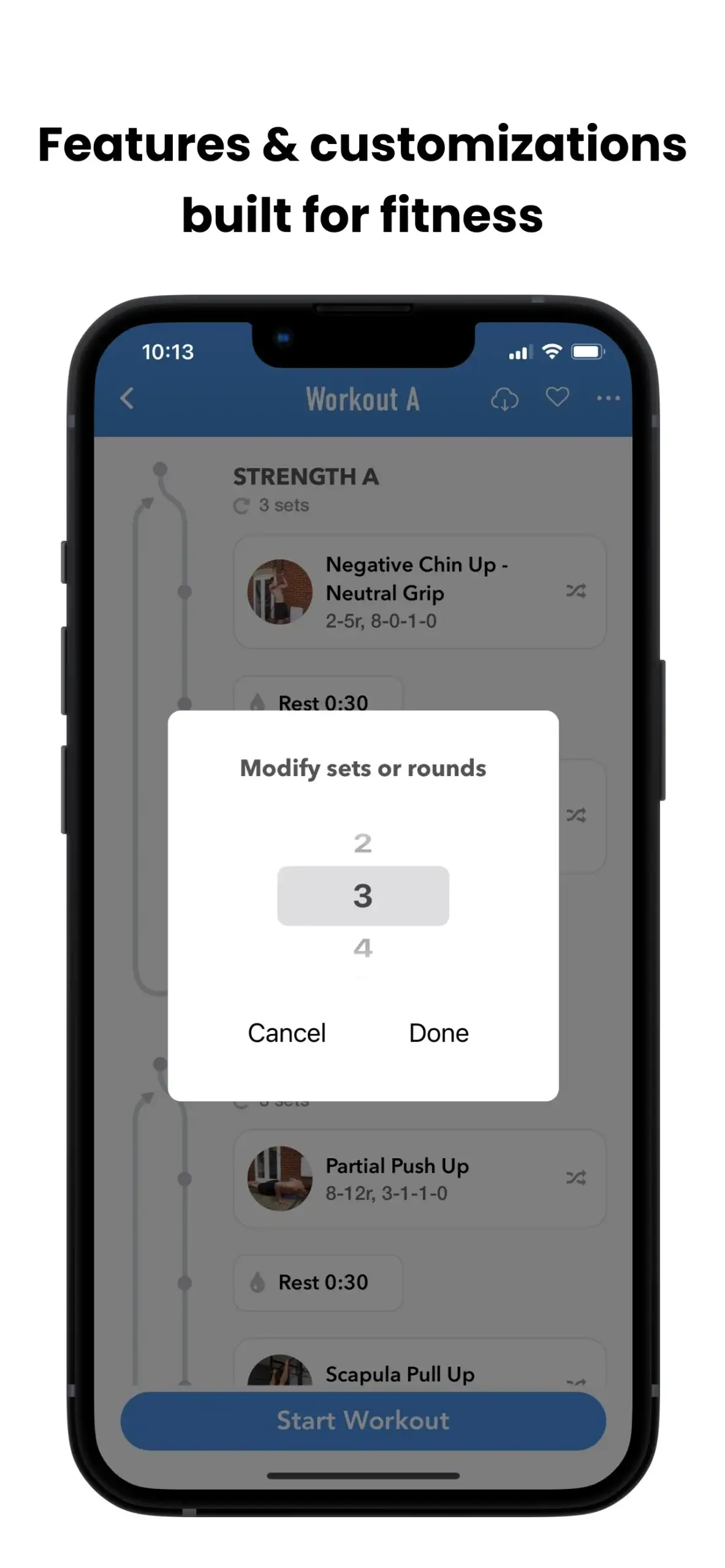 Trybe - Workout Programs & Log screenshot 4
