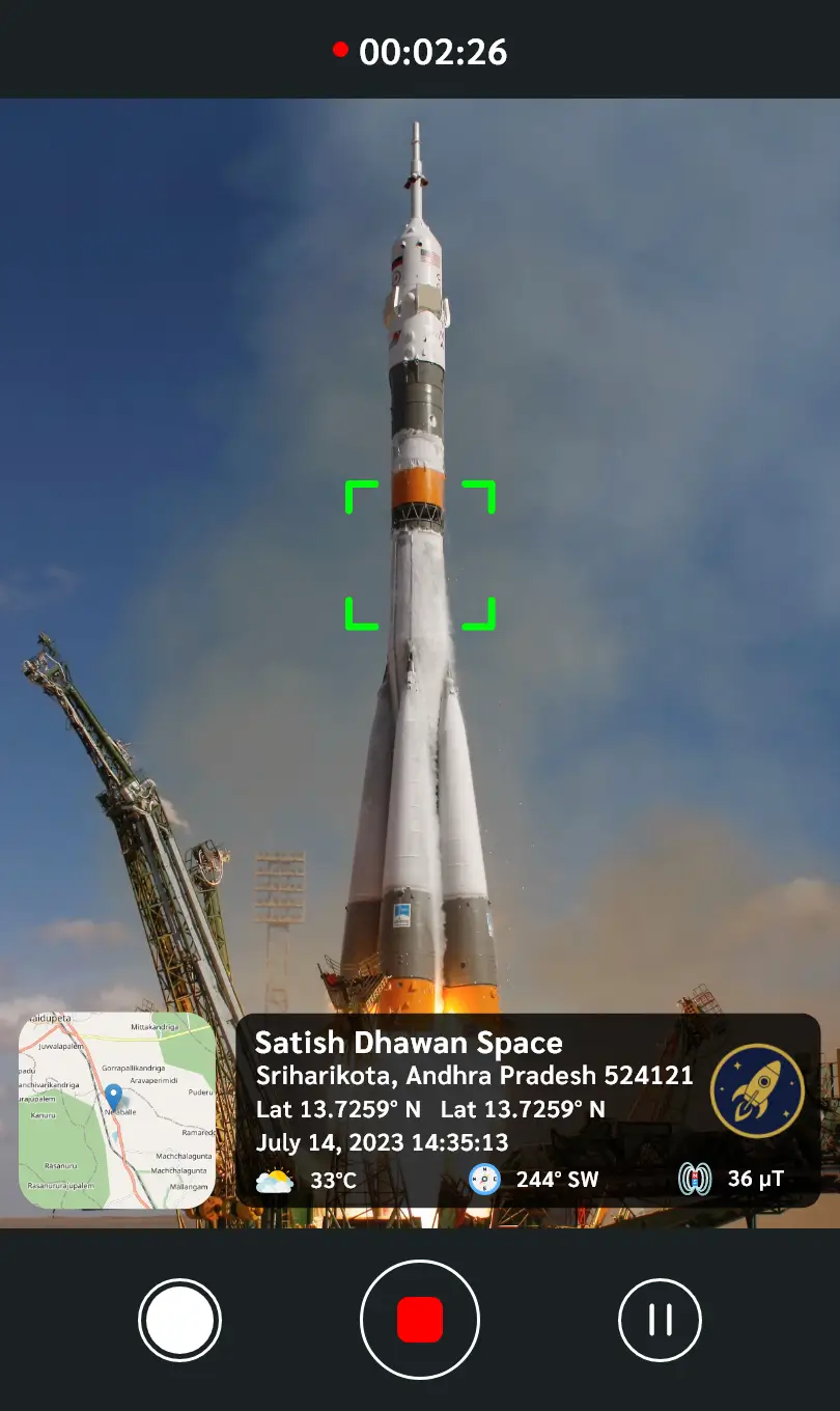 GPS Map Video Camera screenshot 2