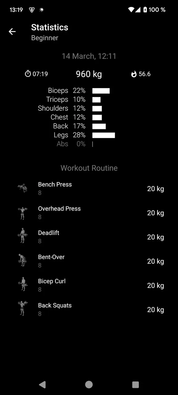 Barbell screenshot 5