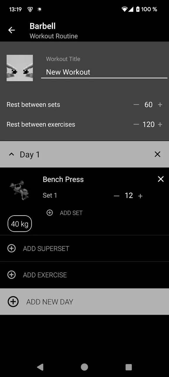 Barbell screenshot 6