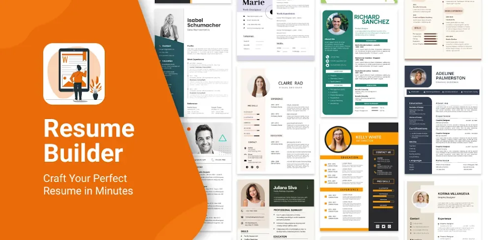 Fast CV Maker app screenshot 1