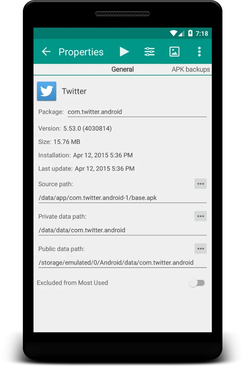Glextor Folder Organizer Basic (Glextor App Manager) screenshot 5