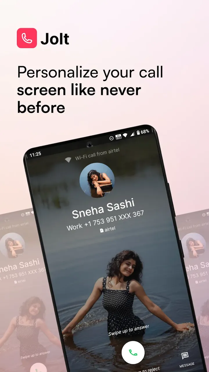 Jolt Call Background & Screen screenshot 2