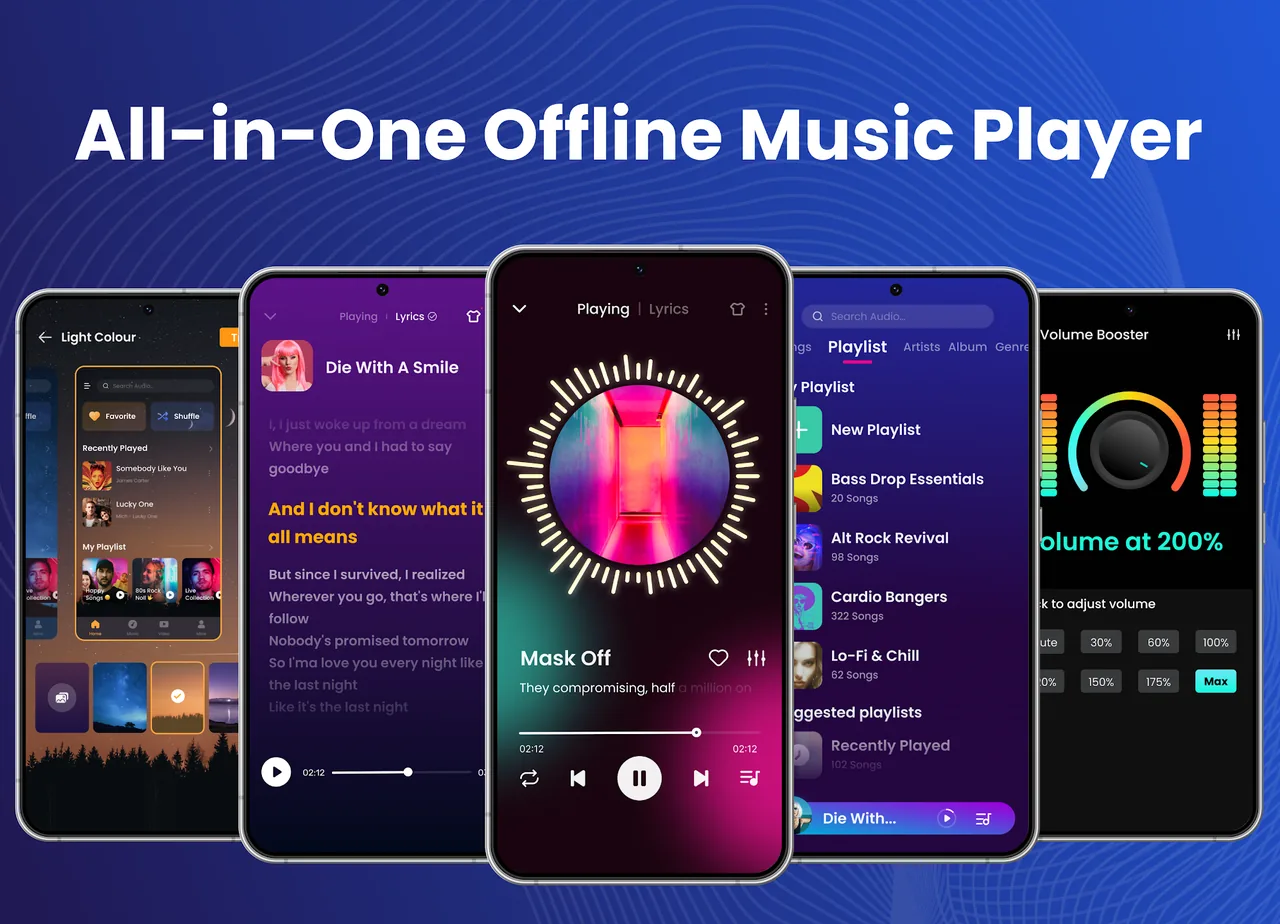 Offline Music Player: Play MP3 screenshot 1