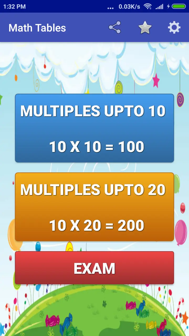 Maths Multiplication Tables screenshot 5