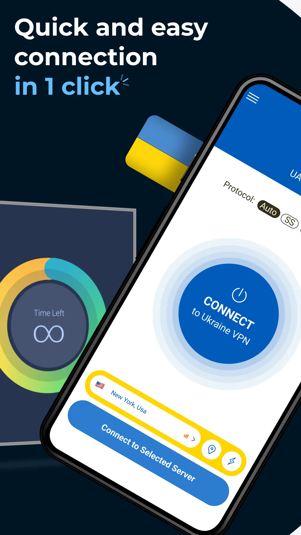 VPN Ukraine - Get Ukrainian IP screenshot 2