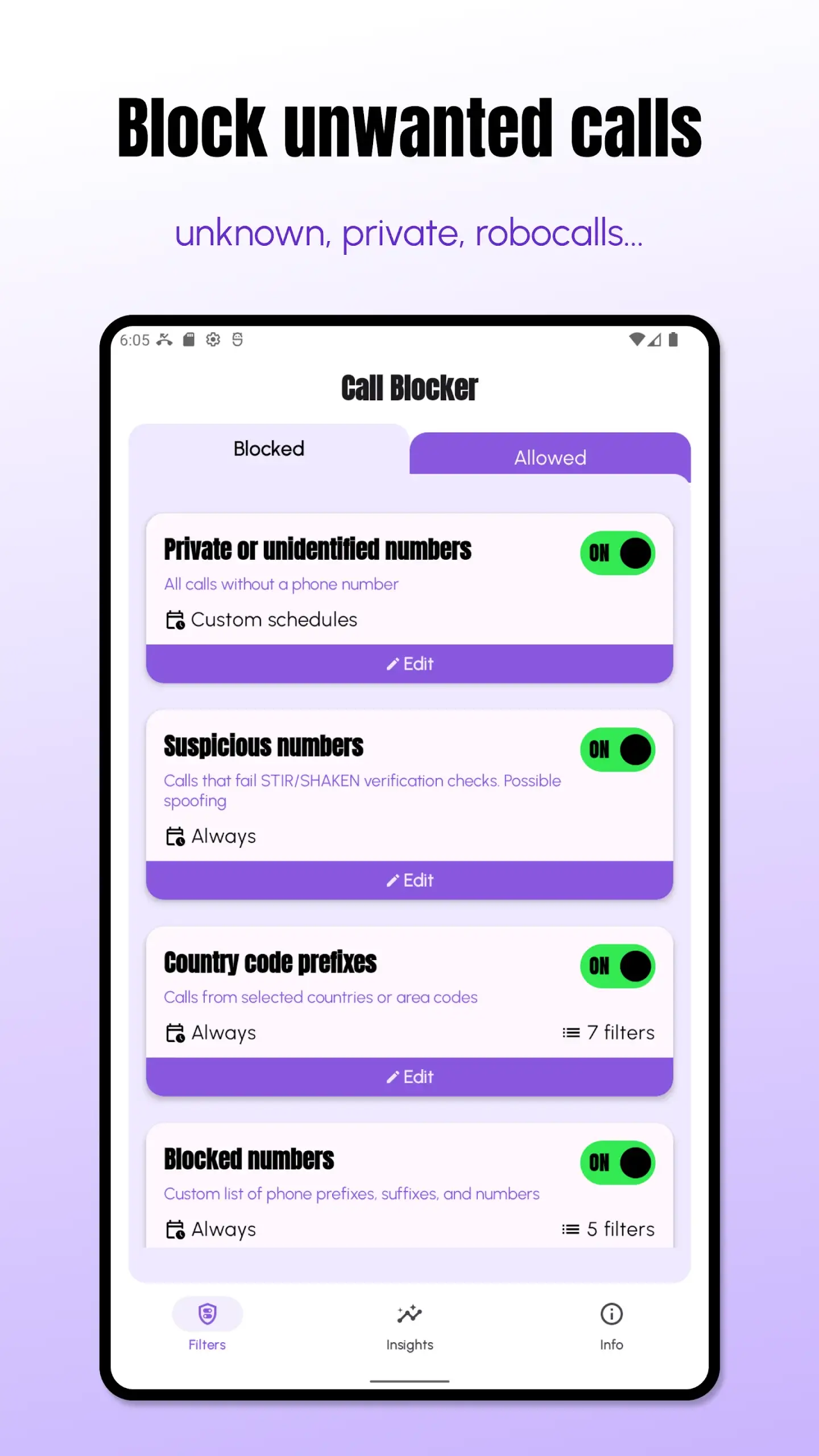 Call Blocker - Robocall & Spam screenshot 5