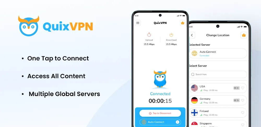 QuixVPN screenshot 1