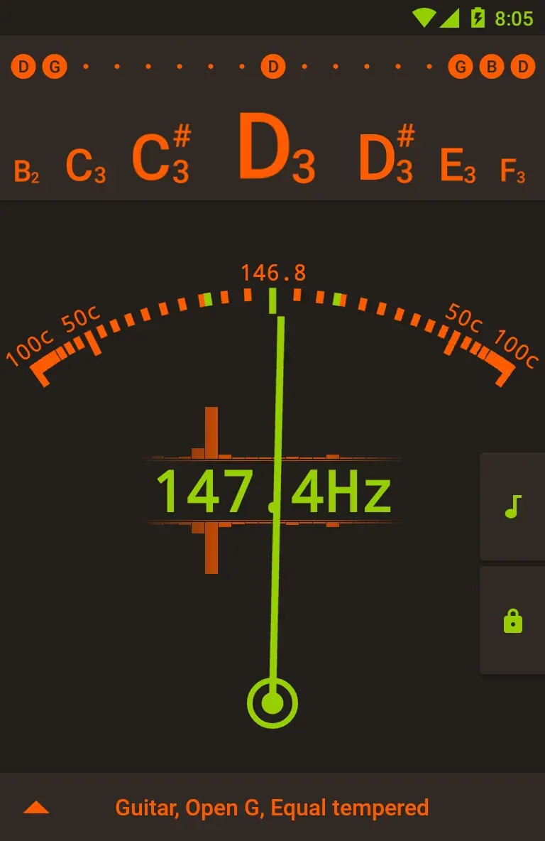 Tuner - gStrings screenshot 4