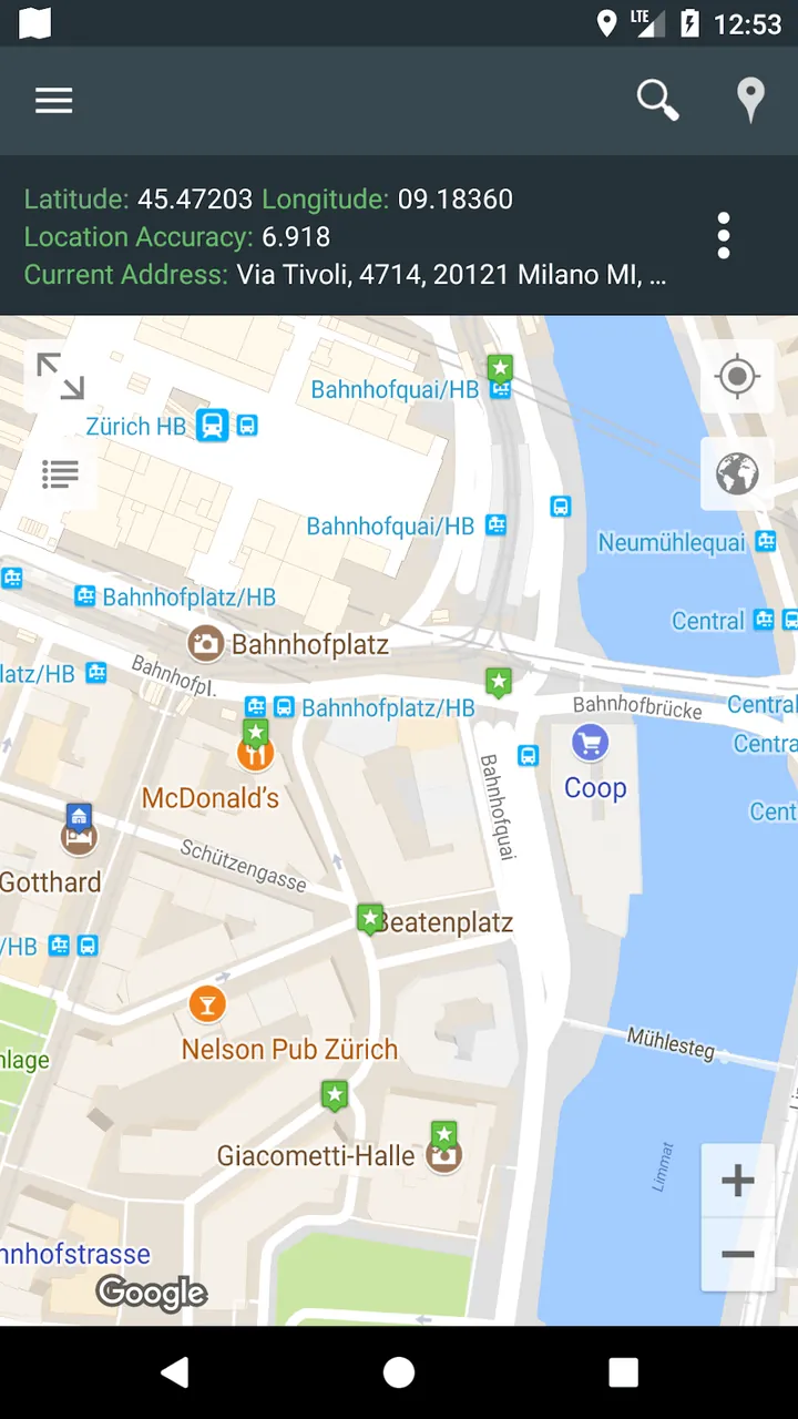 My Location screenshot 2