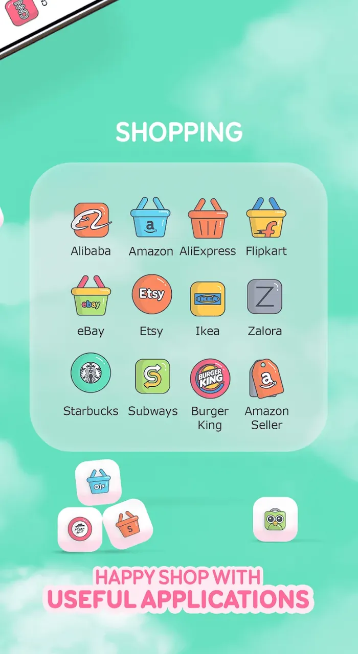 Olympia - Cartoon Icons Pack screenshot 5
