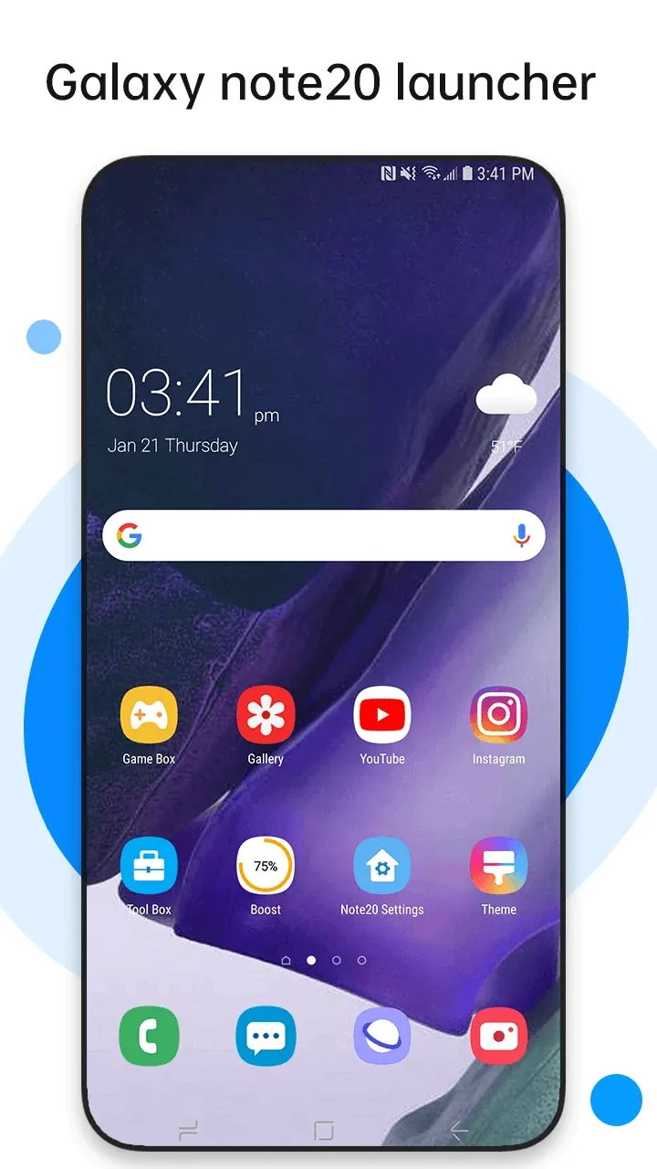Perfect Note20 Launcher screenshot 2