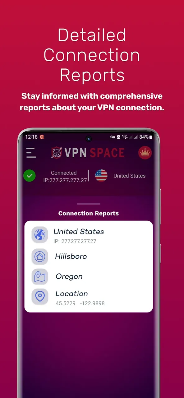 VPN Space - Secure VPN Proxy screenshot 4