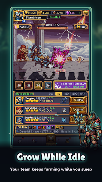 Idle Ascent: AFK Hero RPG screenshot 2