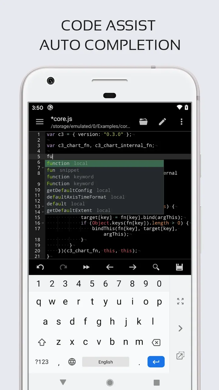Code Editor screenshot 7