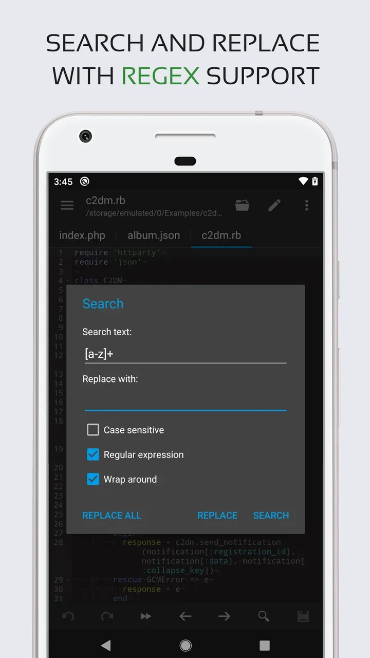 Code Editor screenshot 5