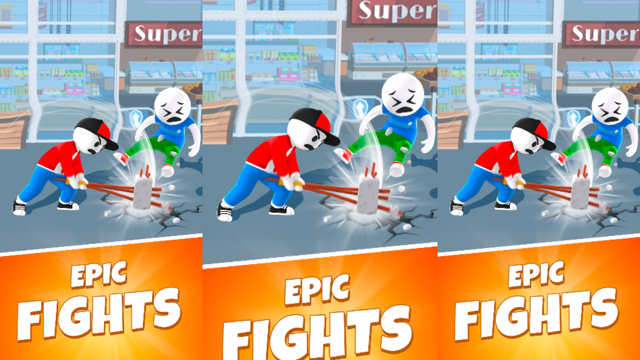 Merge Fighting: Hit Fight Game screenshot 1